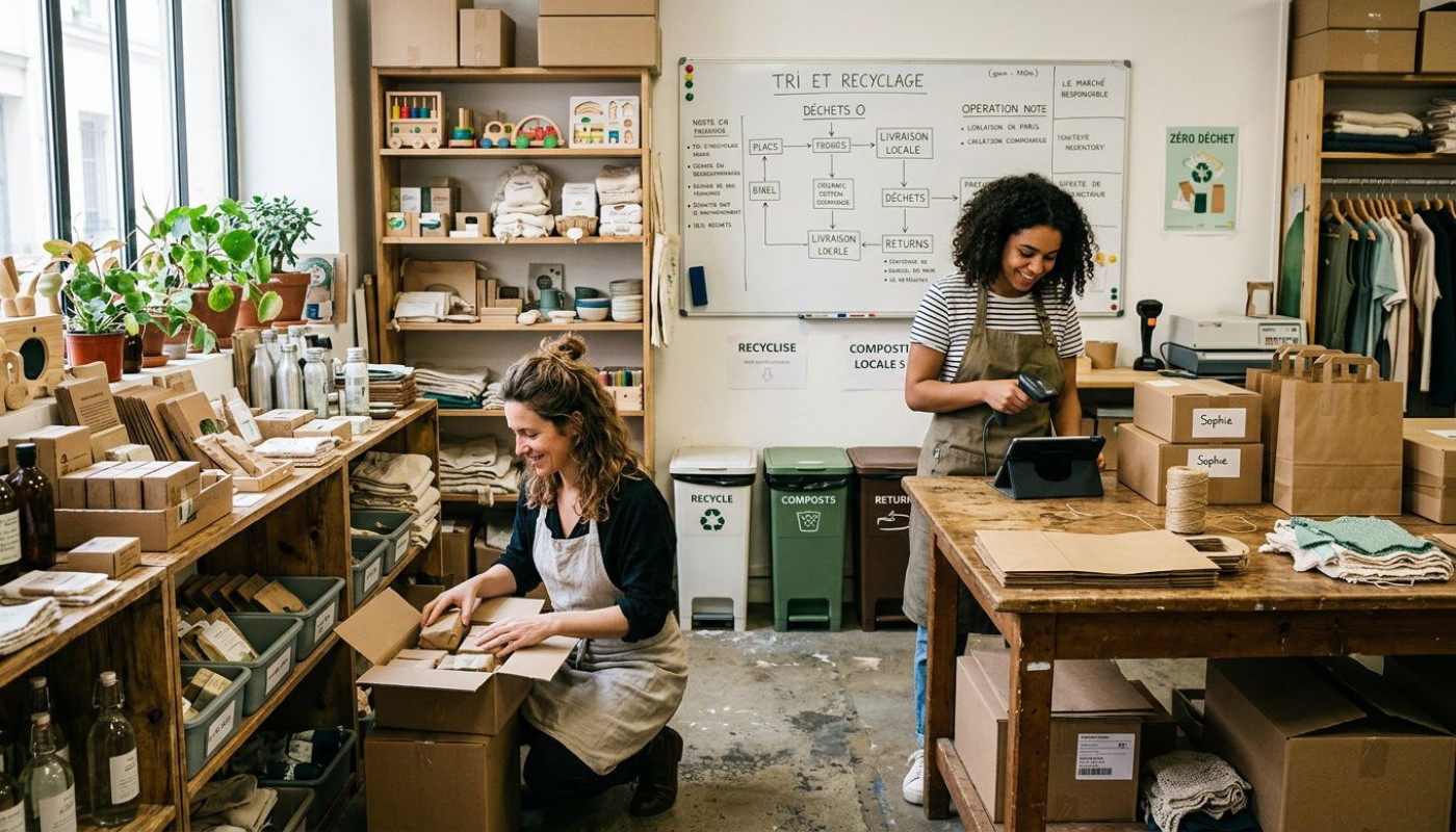 Dans les coulisses d’une boutique responsable : défis et innovations écologiques